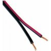Dvojlinka, 2x0,5mm, 20AWG, čierno-červená