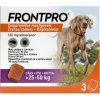 Frontpro L 136mg žuvacie tablety pre psy proti kliešťom a blchám >25–50 kg 3 tbl