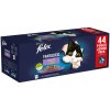 Felix Fantastic hovädzie, kuracie, losos, tuniak v želé 44 x 85 g
