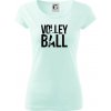 Volleyball nápis - Dámske tričko Pure - XL ( Frost )