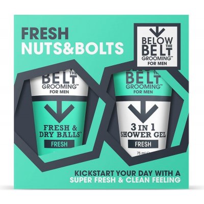 Below The Belt Grooming Below The Belt — Fresh Nuts & Bolts Gift Set
