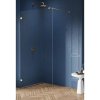 New Trendy EXK-1792 AVEXA GOLD walk - in sprchový kút 70 cm, 6 mm sklo 70 cm zlatá