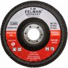 Keramický lamelový brúsny kotúč na drevo a nerezovú oceľ 125 GR 80 FELMAN