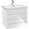 Villeroy & Boch AVENTO : spodná skrinka 580x514x452mm, 2 výsuvné diely, Crystal White, A88900B4