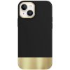 AppleKing ochranný kryt s pokovenou spodnou časťou pre iPhone 14 Plus - čierny - možnosť vrátiť tovar ZADARMO do 30tich dní