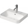 Duravit Happy D.2 Plus - Umývadlo na dosku, 50x40 cm, s prepadom, s otvorom na batériu, biela 2360500000