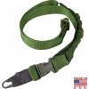 CONDOR OUTDOOR popruh zbraňový VIPER BUNGEE jednobodový ZELENÝ