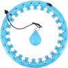 Masážní hula hoop HMS HHW01 se závažím modrá