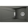 Granitový kuchynský drez SCHOCK Waterfall D-100 - s excentrom pod dosku Farba: silverstone