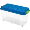 Plastový úložný box s vekom HEIDRUN Kubrik 100l