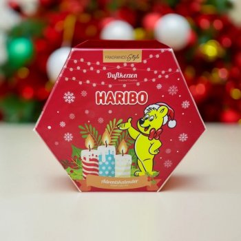 Adventný kalendár Haribo Vonné sviečky