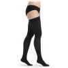 Sigvaris THERMOREGULATING stehenné pančuchy s nekĺzavým ukončením Normal Black