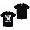 Tričko AC/DC - 74 Jailbreak, Unisex,Čierna,XL