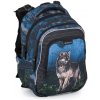 Školský batoh Bagmaster LUMI 24 F - wolf blue 23 l 230306