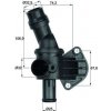 Termostat chladenia MAHLE BEHR TI 8 87