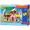Castorland Puzzle Perníková chalúpka, 120 dielikov