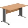 OFFICE PRO s.r.o. HOBIS kancelársky stôl pracovný rovný - CS 1400, buk