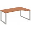 OFFICE PRO s.r.o. HOBIS kancelársky stôl tvarový, ergo ľavý - UE O 1800 L, čerešňa