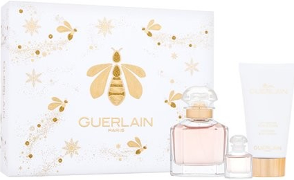 Guerlain Guerlain Mon Guerlain Darčeková sada dámska parfumovaná voda 50 ml, miniaturka dámska parfumovaná voda 5 ml a telové mlieko 75 ml