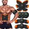 Masážny Prístroj elektrostimulátor na krk, šiju, brušné svaly EMS, zoštíhľujúci pás