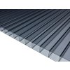 Exolon 2/10 komôrkový polykarbonát 10 mm, 1.7 kg/m2, 1UV, 2100 x 3000 mm, šedá, 1ks
