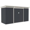 Zahradní domek G21 GRAH 483 - 340 x 142 cm, antracitový