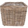 Prosperplast RATO LOW Kvetináč 26,2cm 15,8l ratan mocca DRTS265L