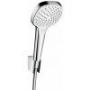 Hansgrohe Croma Select E Set sprchovej hlavice, 3 prúdy, držiaku a hadice 1,25 m, biela/chróm 26425400-HG