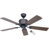 CasaFan Eco Elements stropný ventilátor, 23 W, (Ø x v) 132 cm x 285 mm, starožitná hnedá, 513283; 513283