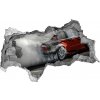 Foto fotografie diera na stenu Track drift 95x73 cm