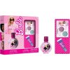 Barbie Gift Set toaletná voda 30 ml + lesk na pery 1 ks + očné tiene 2 ks + štetec na očné tiene 1 ks
