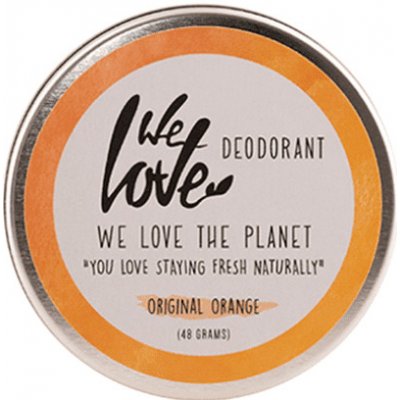 We Love The Planet Prírodný krémový deodorant "Original Orange" We Love the Planet 48 g