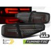 Tuning-tec Zadné svetlá LED BAR SMOKE SEQ pasuje na AUDI A4 B8 12-15 SEDAN OEM ŽIAROVKA