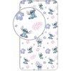 Jerry Fabrics Prestieradlo Lilo and Stitch 90 × 200 × 25 cm