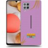 Picasee silikónový prehľadný obal pre Samsung Galaxy A42 A426B - COONDA růžovka