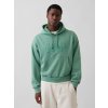 GAP Oversize mikina s logom VintageSoft Zelená XL