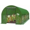 Garden Line ZÁHRADNÝ FÓLIOVÝ TUNEL 5-SEGMENTOVÝ ZELENÝ 8 x 3 x 2 M *5620