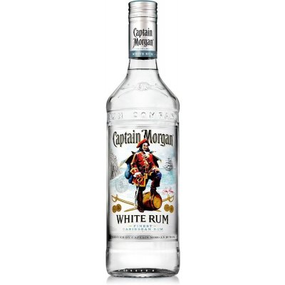 Captain Morgan White 37,5% 1,0 l (čistá fľaša)