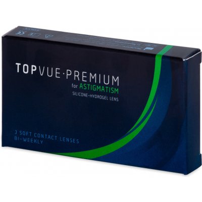 TopVue Premium for Astigmatism 3 šošovky