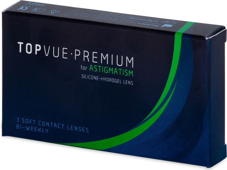 TopVue Premium for Astigmatism 3 šošovky
