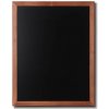 Drevená tabuľa Veľkosť / formát: 700 x 900 mm, Farba rámu: Svetlo hnedá CHBLB70x90