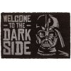 CurePink Star Wars Hvězdné války Welcome To The Dark Side 60 x 40 cm černá FGE0004
