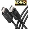 AXAGON RVD-HI20C2, DisplayPort -> HDMI 2.0b redukcia / kábel 1.8m, 4K/60Hz RVD-HI20C2