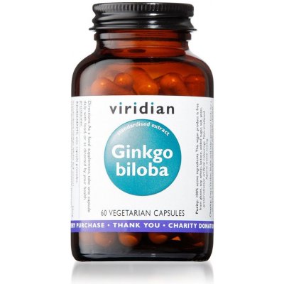 Viridian Ginkgo Biloba 60 kapsúl