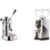 La Pavoni Professional Lusso + Eureka Mignon Turbo, CR chrome