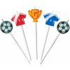 Städter sviečky so zápichom Futbal (5 ks)