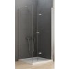 New Trendy New Soleo sprchovací kút 100x90 cm štvorcová chromová lesklé/priehľadné sklo D-0154A/D-0088B