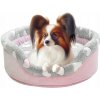 Ohrádka pelech lôžko pre psa Beagle, Amstaff, Francúzsky buldog ⌀65