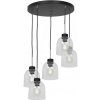 Luminex Luster na lanku BOGOTA 5xE27/60W/230V číra LU1745 + záruka 3 roky zadarmo