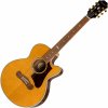 Epiphone EJ-200SCE Coupe Vintage Natural Elektroakustická gitara Jumbo (Zánovné)
